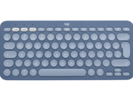 Клавиатури Logitech K380 Multi-Device Bluetooth Keyboard for Mac- Intl - Blueberry