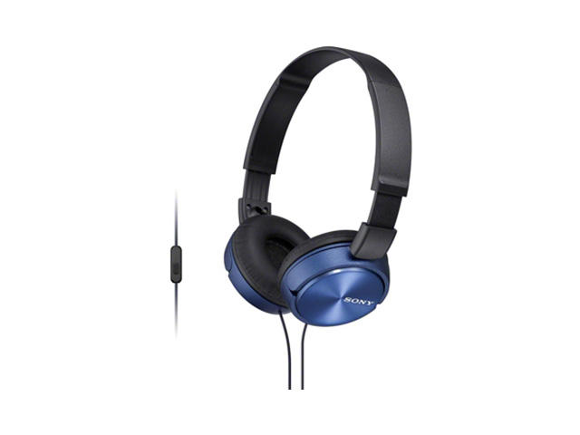 Слушалки Sony MDR-ZX310AP сини
