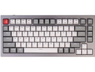 Клавиатури Keychron Q1 Silver Grey QMK TKL Gateron G Pro Red Switch RGB LED ABS