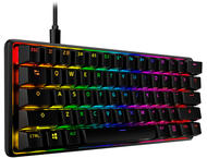 Клавиатури HyperX Alloy Origins 60, HyperX Aqua RGB LED PBT Double-Shot