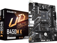 Дънни платки GIGABYTE B450M K