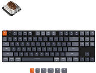 Клавиатури Keychron K2 Pro Hot-Swappable Keychron K Pro Mechanical Brown switch, RGB Backlight Aluminium Frame