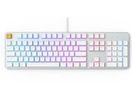 Клавиатури Glorious White Ice GMMK RGB Full Size, Gateron Brown US Layout