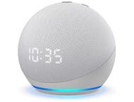 Колони Amazon Echo Dot 4 white, с часовник