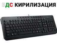 Клавиатури Delux OM-02U, Black