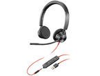 Слушалки Poly Blackwire 3325, USB-A