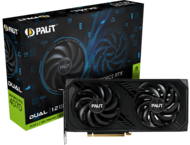 Видео карти PALIT GeForce RTX 4070 Dual 12GB GDDR6X