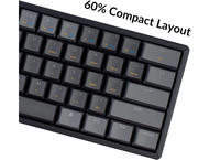 Клавиатури Keychron K12 60% Gateron Red Switch