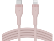 Кабели и Адаптери Belkin BOOST CHARGE Flex Silicone cable USB-C to Lightning - 1M - Pink