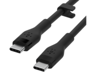 Кабели и Адаптери Belkin BOOST CHARGE Flex Silicone cable USB-C to USB-C 2.0 - 2M - Black