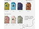 Калъфи за таблети IF Bookaroo books & stuff pouch, Cream