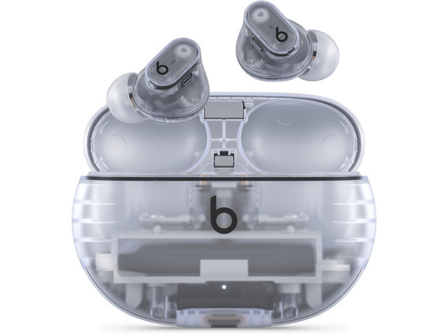 Слушалки Beats Studio Buds + True Wireless Noise Cancelling Earbuds — Transparent