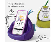 Стойки за мобилни устройства IF Bookaroo Little Bean Bag, dark brown
