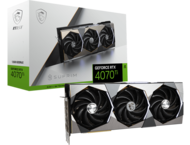 Видео карти MSI GeForce RTX 4070 Ti SUPRIM SE 12G