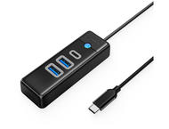 USB Хъб Orico Type-C PWC2U-C3-015-BK