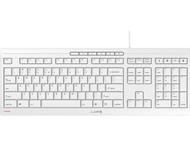 Клавиатури CHERRY STREAM, USB, Светло сив