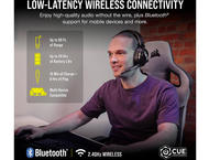 Слушалки Corsair HS55 WIRELESS Gaming Headset — Carbon (EU)