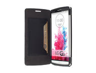 Калъфи Krusell Malmö Flip View Cover за LG G3 (черен)