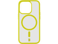 Калъфи Cellular line Pop Mag за iPhone 15 Pro, clear-yellow