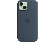 Калъфи Apple iPhone 15 Silicone Case with MagSafe - Storm Blue
