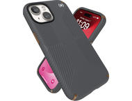 Калъфи Speck iPhone 15, iPhone 16e Presidio2 Grip Charcoal Grey/Cool Bronze