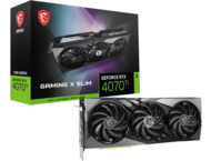 Видео карти MSI GeForce RTX 4070 Ti GAMING X Slim 12G
