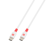 Кабели и Адаптери Skross, USB-C - USB-C 2.0 мъжко, 1.2 м, бял