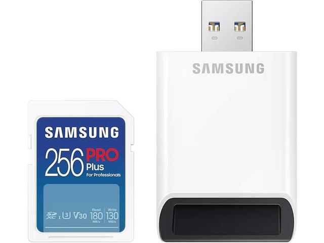 Карти памет Samsung PRO Plus microSD Card (2023) 512GB, с USB четец