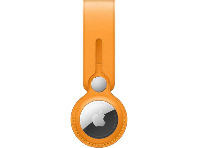 Тракери Apple AirTag Leather Loop - California Poppy (Seasonal Summer2021)