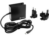 Захранвания за лаптопи Sandberg USB-C PD AC-Charger 90W EU+UK