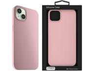 Калъфи Next One Silicone Case for iPhone 15 Plus MagSafe compatible - Ballet Pink