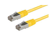 Кабели и Адаптери VALUE 21.99.1322 :: S/FTP Patch кабел, Cat.6, PiMF, 0.5 м, Жълт