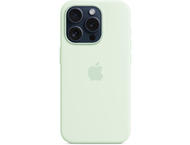 Калъфи Apple iPhone 15 Pro Silicone Case with MagSafe - Soft Mint