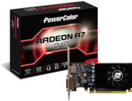 Видео карти PowerColor AMD Radeon R7 240 4GB 128BIT GDDR5