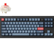 Клавиатури Keychron V3 Max QMK, Carbon Black, Gateron Jupiter Red Switch, RGB Backlight