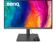 Монитори BenQ PD2706U + Fury Gaming Chair Avenger M+ Black-White