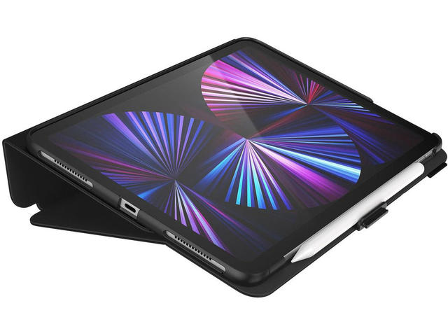 Калъфи за таблети Speck Balance Folio Speck iPad Air 11-inch (2024) Case,  (W/MB) (BLACK/BLACK/WHITE)