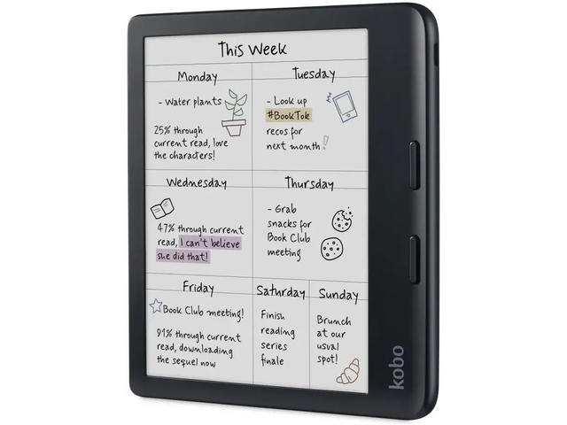E-reader Kobo Libra Colour, Black