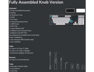 Клавиатури Keychron Q6 Max QMK/VIA Wireless, Gateron Jupiter Red Switch - Carbon Black