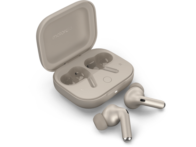 Слушалки Motorola Moto Buds+, Beach Sand