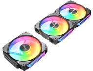 Вентилатори COUGAR Apolar 120 ARGB Black 3 Fan Pack