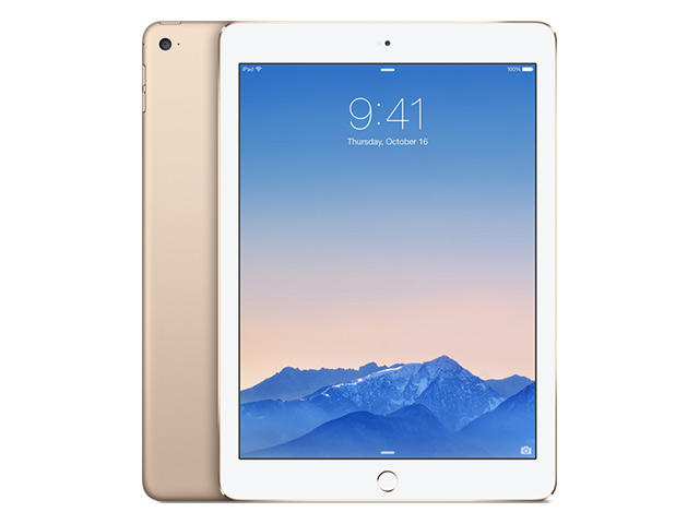 Таблети Apple iPad Air 2 Wi-Fi 128GB, златист цвят