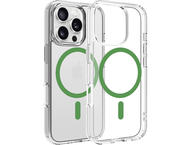 Калъфи Dviced Magsafe iPhone 16 Pro clear case - Green