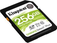Карти памет 256GB Kingston Canvas Select Plus SD Memory Card 