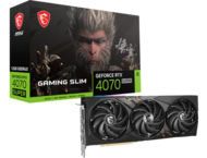 Видео карти MSI GeForce RTX 4070 SUPER 12G GAMING SLIM WUKONG EDITION