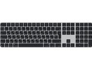 Клавиатури Apple Magic Keyboard with Touch ID and Numeric Keypad for Mac models with Apple silicon (USB–C) - Ukrainian - Black Keys