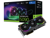 Видео карти PNY GeForce RTX 5090 ARGB EPIC-X 32GB Triple Fan OC