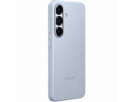 Калъфи Samsung Galaxy S25 калъф от екокожа, Light Blue