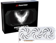 Видео карти PowerColor Red Devil Spectral White AMD Radeon RX 9070 XT 16GB
