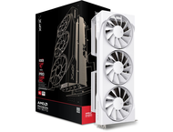 Видео карти XFX Swift AMD Radeon RX 9070 OC White Triple Fan Gaming Edition 16GB
